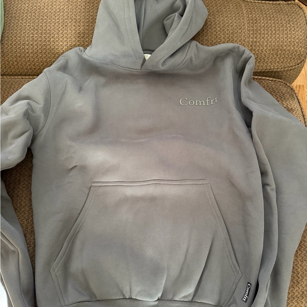 Comfrt soft Gray  Hoodie